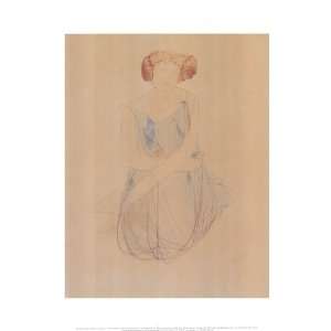  Seated Woman in a Dress, after 1900   Poster by Auguste 