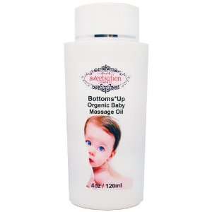 Baby Sweet Kisses Bottoms*Up Organic After Bath Baby Soft Massage Oil 