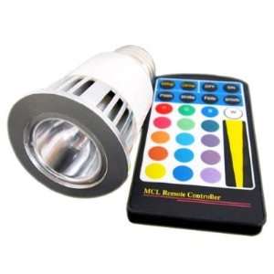   LED Light Bulb With Remote Control, 4 change modes