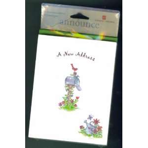  NEW ADDRESS CARDS. AMERICAN GREETINGS ANNOUNCMENTS. 10 