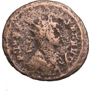  281AD Ancient Roman Coin PROBUS / Zeus w/ Thunderbolt 