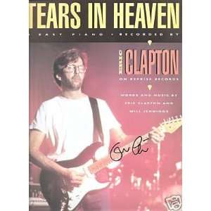    Sheet Music Tears In Heaven Eric Clapton 90 