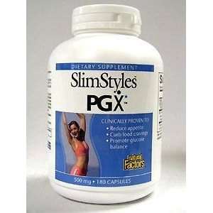    Natural Factors   SlimStyles PGX 180 caps: Health & Personal Care