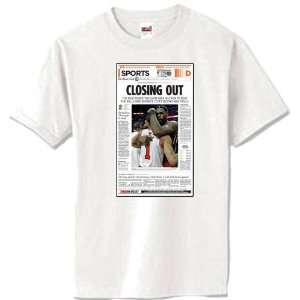  Encore Select A T1 MHeraldMH Miami Heat Front Page T Shirt 
