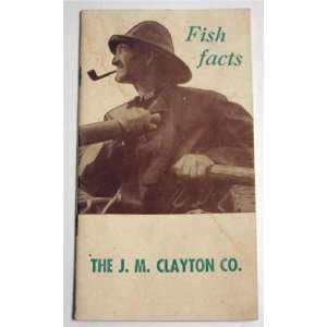   Fish For Cooking Numerous Fish Recipes) The J. M. Clayton Co. Books