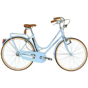  Lombardo Womens Vintage Touring Bicycle (Sky Blue, 26X 19 