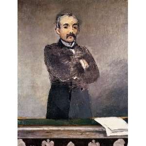   of Clemenceau at the Tribune, By Manet Edouard
