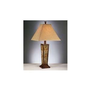  Rustic Brown Eloise Table Lamp (Set of Two): Home 