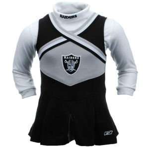  Oakland Raiders Outerstuff NFL Infant Cheer Jumper: Sports 