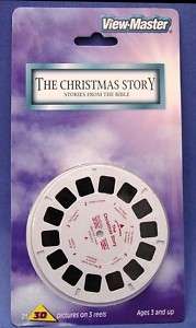 The Christmas Story   New Viewmaster 3 reel Packet  