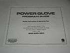NES Nintendo Power Glove Program Guide!
