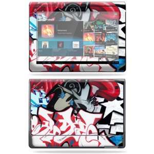   Vinyl Skin Decal Cover for Sony Tablet S Graffiti Mash Up Electronics