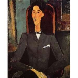   , painting name Jean Cocteau, By Modigliani Amedeo