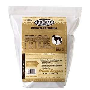    Primal Pet Foods Raw Dog Food Lamb Nuggets 4 lbs