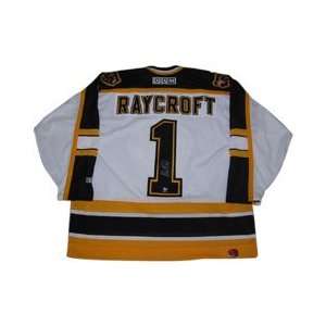  Andrew Raycroft Autographed Jersey