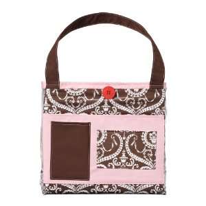 Red Hens Whole Roost Bag With Changing Pad, Chocolate Covered 