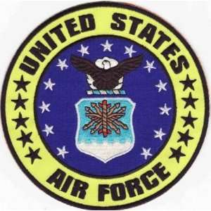   States Air Force USAF Embroidered Biker Patch 