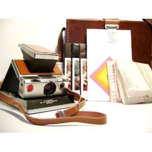 Polaroid SX 70 Alpha One Camera With Original Case and Manuals