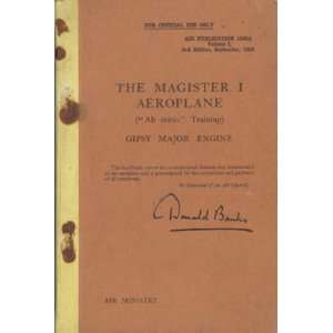   Magister Aircraft Service Handbook Manual Sicuro Publishing Books