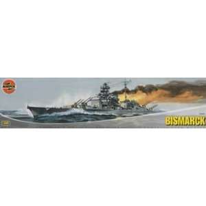  Airfix   1/600 Bismarck (Plastic Model Ship) Toys & Games