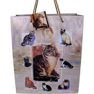  Assorted Cats Gift Bag   Large: Everything Else