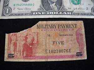 CENT MILITARY PAYMENT CERTIFICATE 18 SERIES 692  