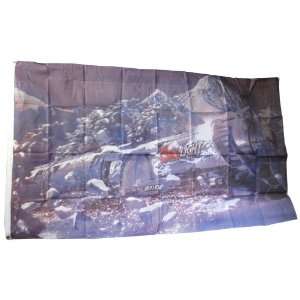 Coors Light Silver Bullet Train 3 x 5 Flag:  Home 
