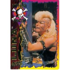  1995 WWF Wrestling Action Packed Card #30  Luna Vachon 