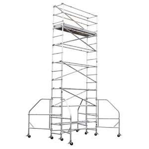  Werner 4102 18 500 Pound Duty Rating Aluminum Narrow Span Scaffold 