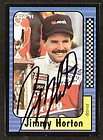 Jimmy Horton autographed signed 1991 MAXX Trading Card