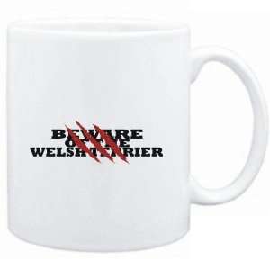    Mug White  BEWARE OF THE Welsh Terrier  Dogs: Sports & Outdoors