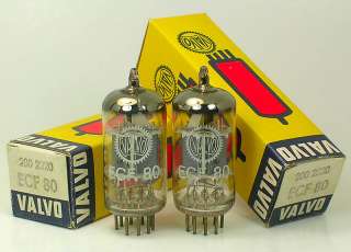 Pictures of ACTUAL VALVO FRANCE tubes with original Valvo boxes