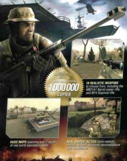 Marine Sharpshooter 3 PC CD counter terrorism war game  