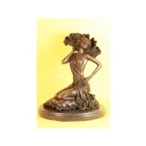  By CL.JR.COLINET bronze art deco dancer Modern Venus 