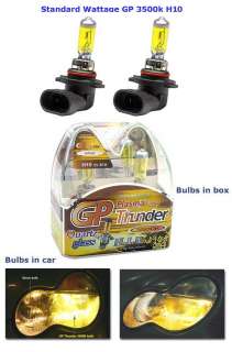 GP Thunder bulbs are the best on the market ever. With 3500K degree 