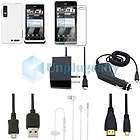 7x Accessory Case Charger LCD SP Cable HDMI Headset For Motorola Droid 
