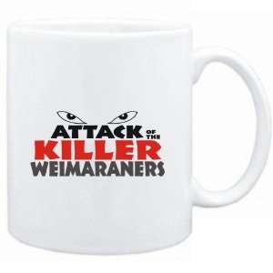   Mug White  ATTACK OF THE KILLER Weimaraners  Dogs: Sports & Outdoors