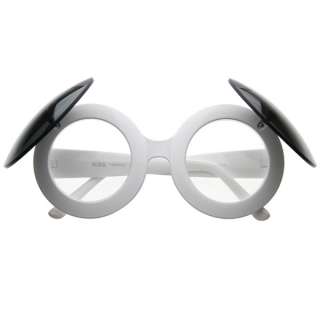   Paparazzi Celebrity Round Circle Flip Up Mickey Clear Glasses 8020