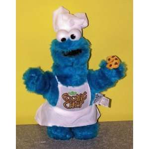    Sesame Street Cookie Monster Plush: Cookie Chef: Toys & Games