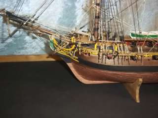 Museum Quality Model Of HMS Fly   Sixth Rate Sloop 1796  