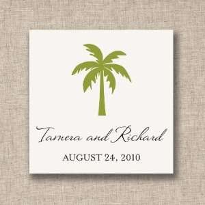  Exclusively Weddings Palm Tree Wedding Favor Tags: Health 