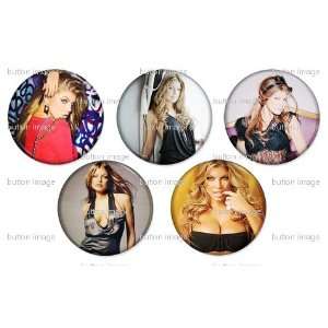   FERGIE Pinback Buttons 1.25 Pins / Badges BLACK EYED PEAS: Everything