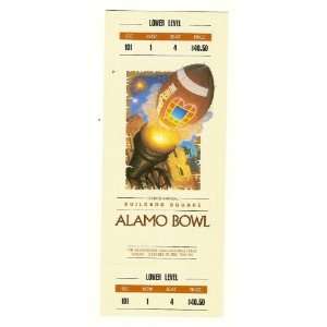 1996 ALAMO BOWL FULL TICKET IOWA TEXAS TECH Everything 