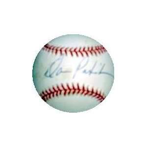 Dan Patrick Autographed/Hand Signed MLB Baseball  Sports 