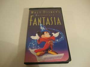 Fantasia VHS Classic Movie Film Animated Walt Disney 717951132031 