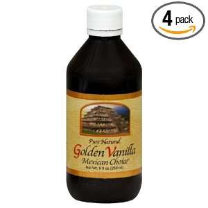 Golden Pure Natural Mexican Vanilla Grocery & Gourmet Food