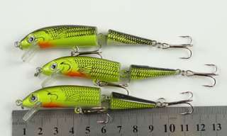 3pcs 8cm Popper Hooks Baits Fishing Lures Tackle C19  
