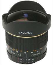 8mm f/3.5 Fisheye Lens for 4/3 Olympus & Panasonic Digital SLR Camera 