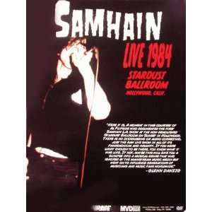 Samhain Danzig Live LA 1984 DVD Promo Poster 