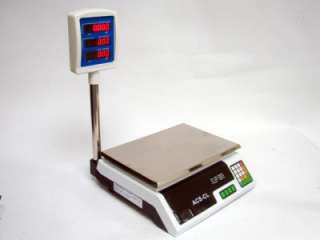 60 LB DIGITAL FOOD /MEAT/ PRODUCE PRICE WEIGHT COMPUTING DIGITAL SCALE 